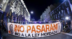 No a la ley mordaza