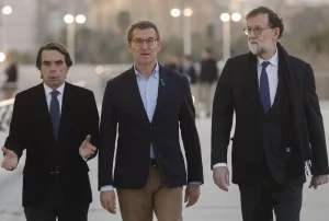 Aznar. Feijoo Rajoy